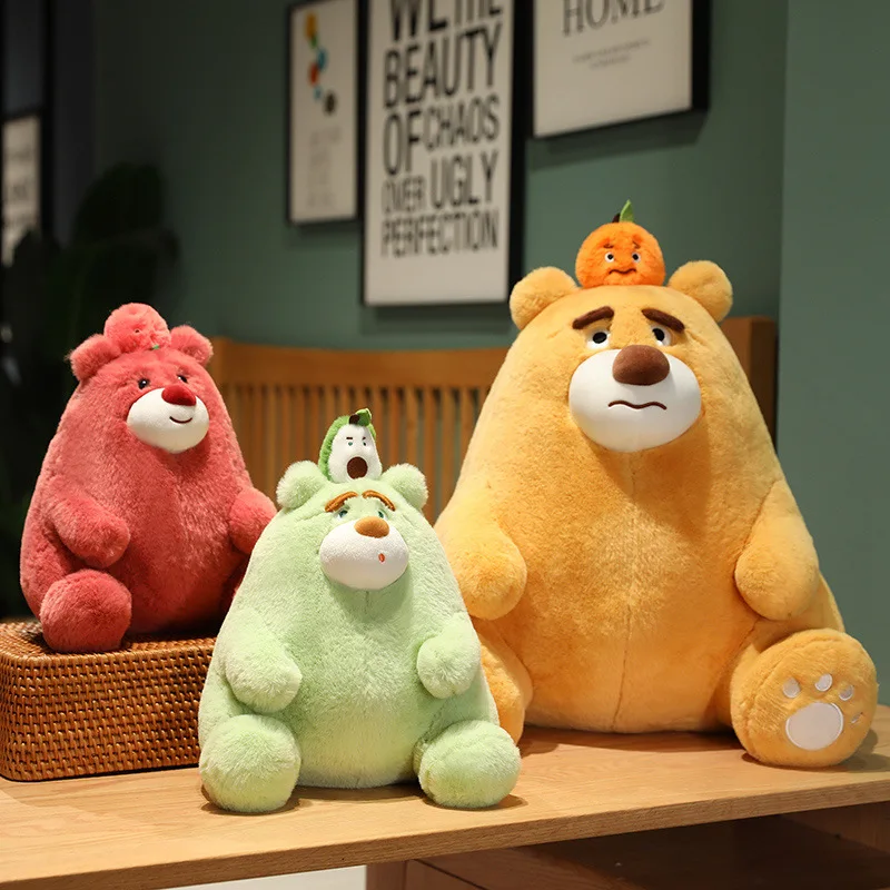 Kids Toys Plush Toy Fruit Bear Dolls Pillow Creative Fruit Animal Cushion Back Sofa Interesting Birthday Gifts For Girls Boys
Kids Toys Plush Toy Fruit Bear Dolls Pillow Creative Fruit Animal Cushion Back Sofa Interesting Birthday Gifts For Girls Boys