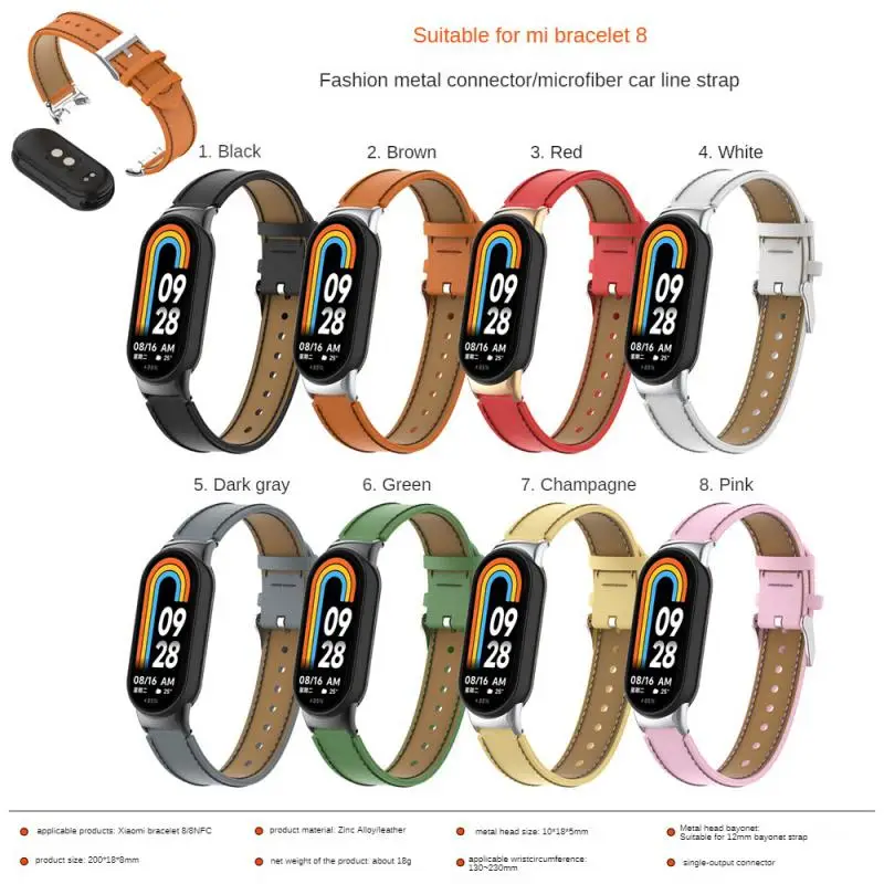 For Xiaomi Mi Band 8 Bracelet Metal Wristband For Mi Band 8 Strap Grain Car Line Microfiber MiBand 8 Wrist Band Strap MiBand8
For Xiaomi Mi Band 8 Bracelet Metal Wristband For Mi Band 8 Strap Grain Car Line Microfiber MiBand 8 Wrist Band Strap MiBand8