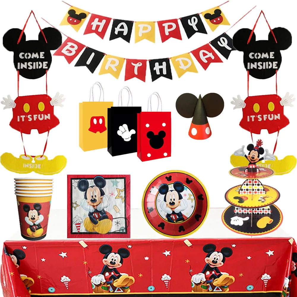 Hot Sale Disney Red Mickey Mouse Kids Birthday Party Decorations Balloon Paper Cup Plate Baby Shower Disposable Tableware Suppli 
Hot Sale Disney Red Mickey Mouse Kids Birthday Party Decorations Balloon Paper Cup Plate Baby Shower Disposable Tableware Suppli