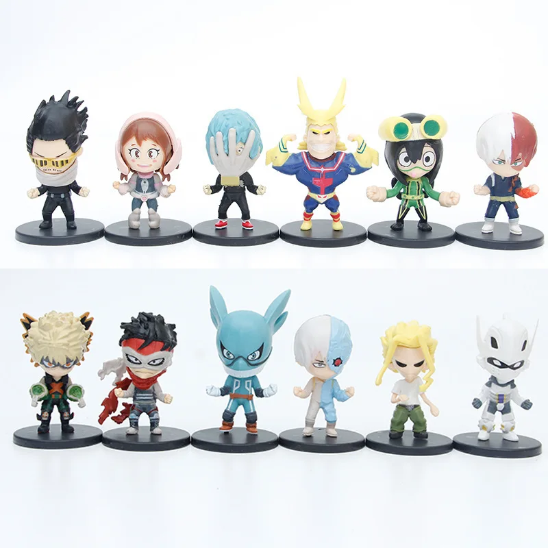 12pcs/lot My Hero Academia Green Valley Idehisa Bakugou Katsuki Todoroki Shoto doll ornament toy
12pcs/lot My Hero Academia Green Valley Idehisa Bakugou Katsuki Todoroki Shoto doll ornament toy