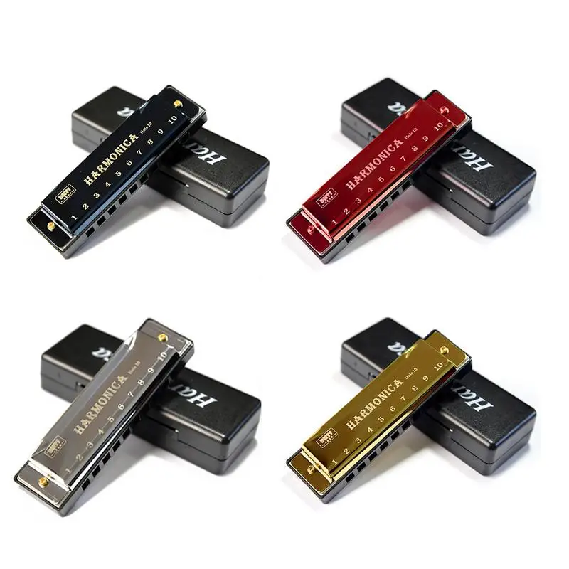 Гармошка с 10 отверстиями, с титановым медным сердечником, 20 тонов, идеально подходит для начинающих, профессиональных студентов и детей
Гармошка с 10 отверстиями, с титановым медным сердечником, 20 тонов, идеально подходит для начинающих, профессиональных студентов и детей