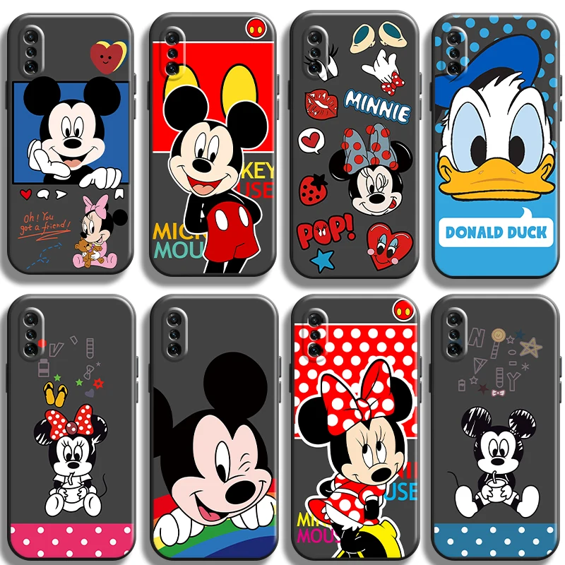 

Disney Mickey Minnie Phone Case For Xiaomi Note 10 Pro Lite 10S 10 Pro Lite Smartphone Shell ShockProof TPU Funda Original
