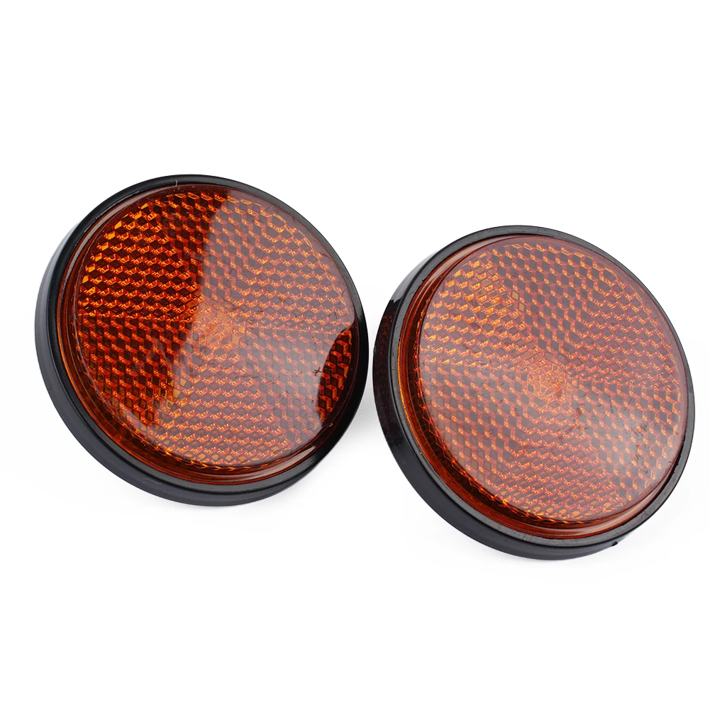 2X Universal Motorcycle ATV Scooter Dirt Bikes Bicycle Circular Reflector Safety Reflector Motorcycles Accessories
2X Universal Motorcycle ATV Scooter Dirt Bikes Bicycle Circular Reflector Safety Reflector Motorcycles Accessories