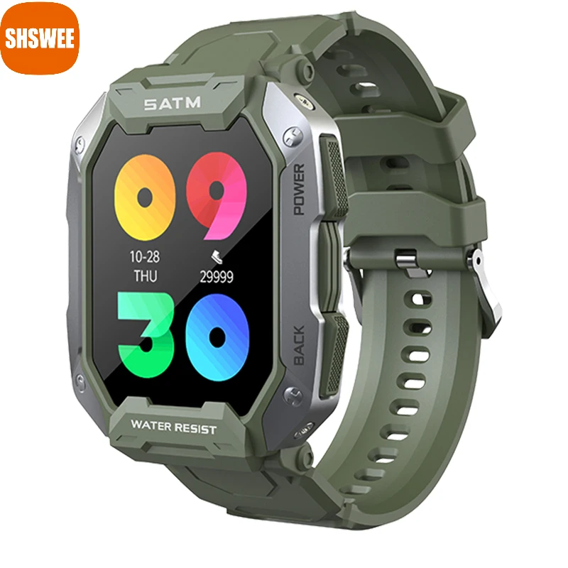 Smart Watch Sports Smart Watches Heart Rate Blood Pressure 5ATM Waterproof Bluetooth Smartwatch For Mens For Xiaomi Huawei
Smart Watch Sports Smart Watches Heart Rate Blood Pressure 5ATM Waterproof Bluetooth Smartwatch For Mens For Xiaomi Huawei