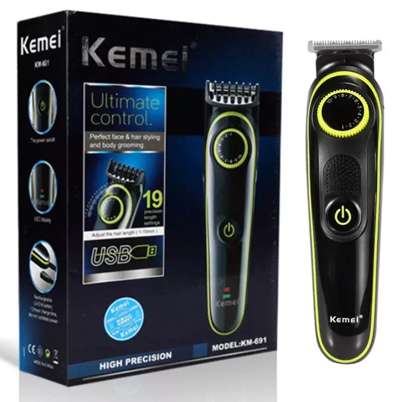 Rechargeable adjustable beard hair trimmer for men professional powerful face body hair clipper electric edge hair cut machine 
Rechargeable adjustable beard hair trimmer for men professional powerful face body hair clipper electric edge hair cut machine