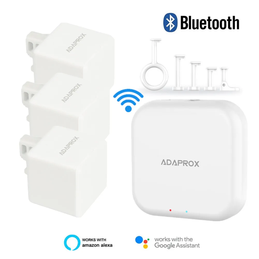 Adaprox Mini Bluetooth Fingerbot умная кнопка переключения механические ручки приложение Smart Life умный дом Управление работает с Alexa Google A