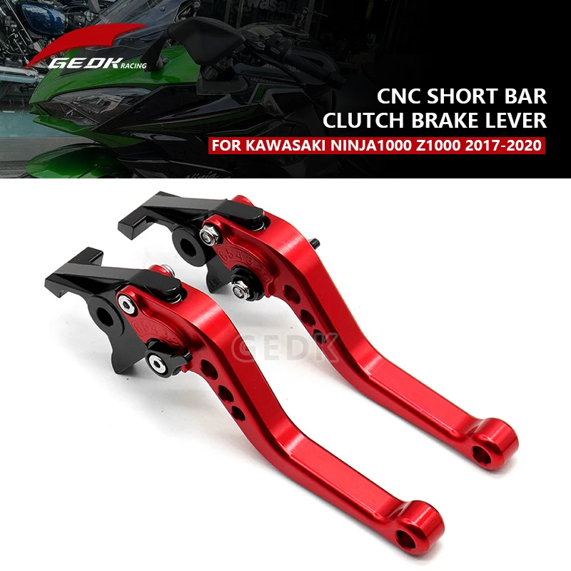 Short Clutch Brake Lever 2 Finger Grip for Kawasaki NINJA1000 NINJA Z1000 Z1000R Z1000SX 2017-2020 Motorcycle Accessories
Short Clutch Brake Lever 2 Finger Grip for Kawasaki NINJA1000 NINJA Z1000 Z1000R Z1000SX 2017-2020 Motorcycle Accessories