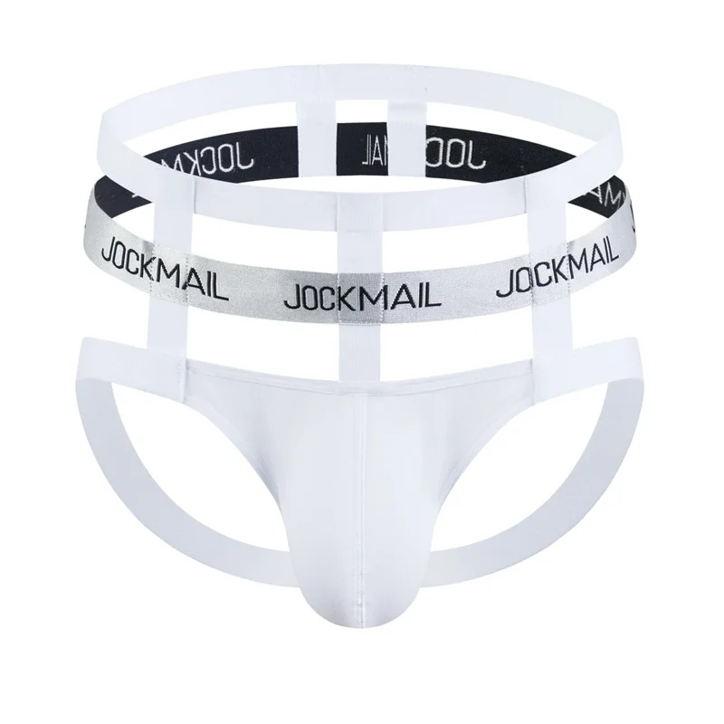 Men's Underpants Low-waisted Sexy Personality Double Thongs Bandages Sexy Temptation Black and White Hombre Calzoncillos
Men's Underpants Low-waisted Sexy Personality Double Thongs Bandages Sexy Temptation Black and White Hombre Calzoncillos