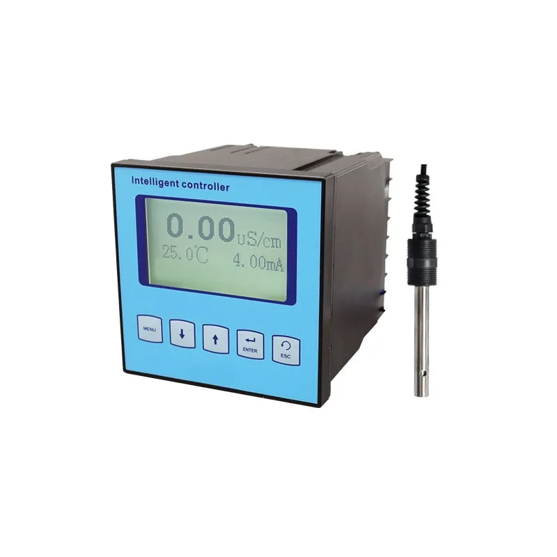 Water Conductivity Meter CD-350 Industry Water Treatment EC Meter Online Conductivity Meter with EC Sensor
Water Conductivity Meter CD-350 Industry Water Treatment EC Meter Online Conductivity Meter with EC Sensor