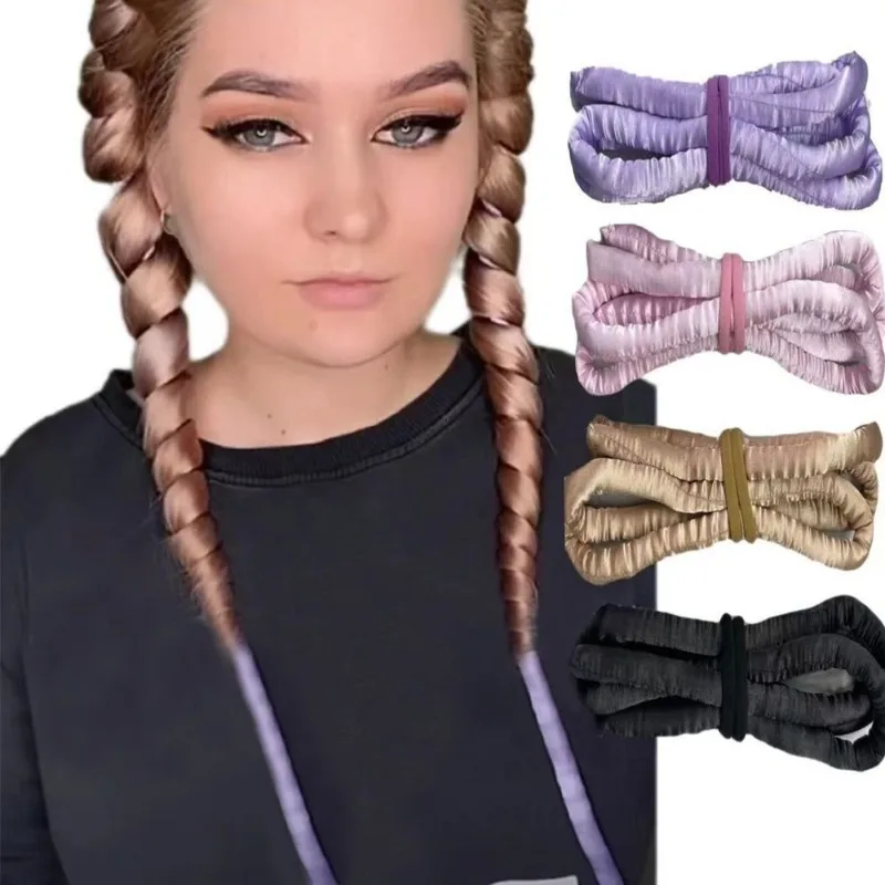Heatless Wave Rod Headband No Heat Silk Curls Ribbon Hair Rollers Sleeping Soft Headband Lazy Hair Curlers Hair Styling Tools
Heatless Wave Rod Headband No Heat Silk Curls Ribbon Hair Rollers Sleeping Soft Headband Lazy Hair Curlers Hair Styling Tools