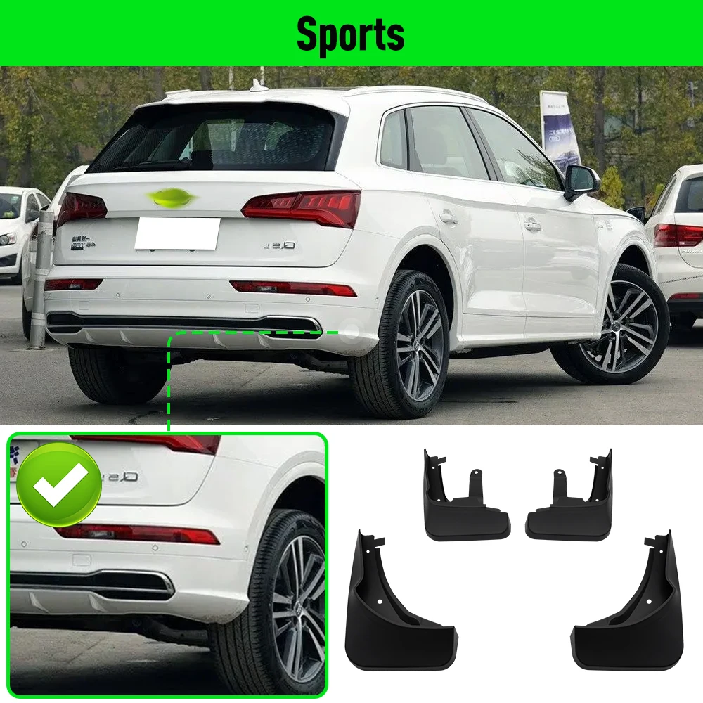 Для Audi Q5 FY 2018 2019 2020 2021, брызговики на крыло, брызговики, автомобильные аксессуары 
Для Audi Q5 FY 2018 2019 2020 2021, брызговики на крыло, брызговики, автомобильные аксессуары