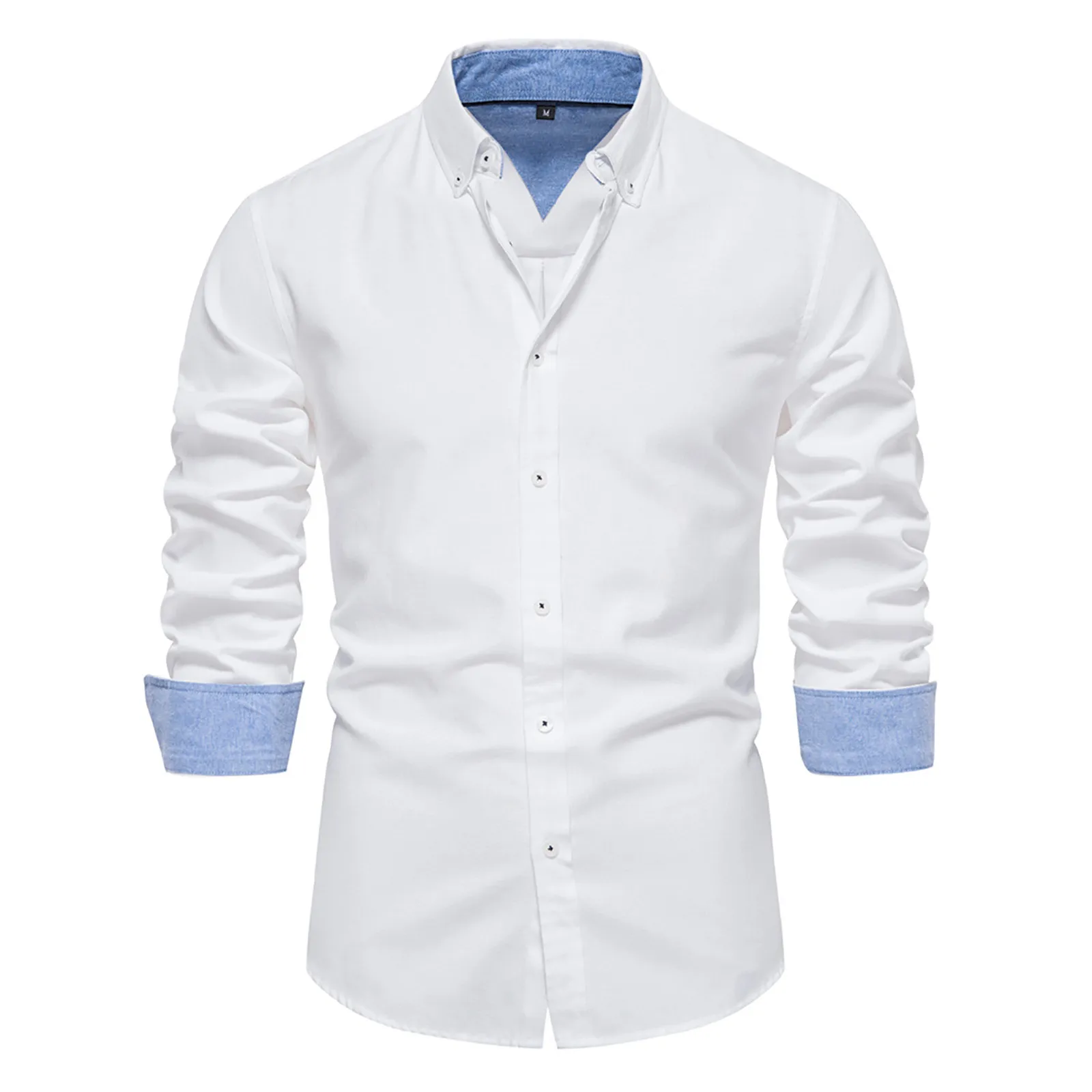 Mens Long Sleeve Shirt Fashion Floral Slim Lapel Shirt Medium Shirts for Men
Mens Long Sleeve Shirt Fashion Floral Slim Lapel Shirt Medium Shirts for Men