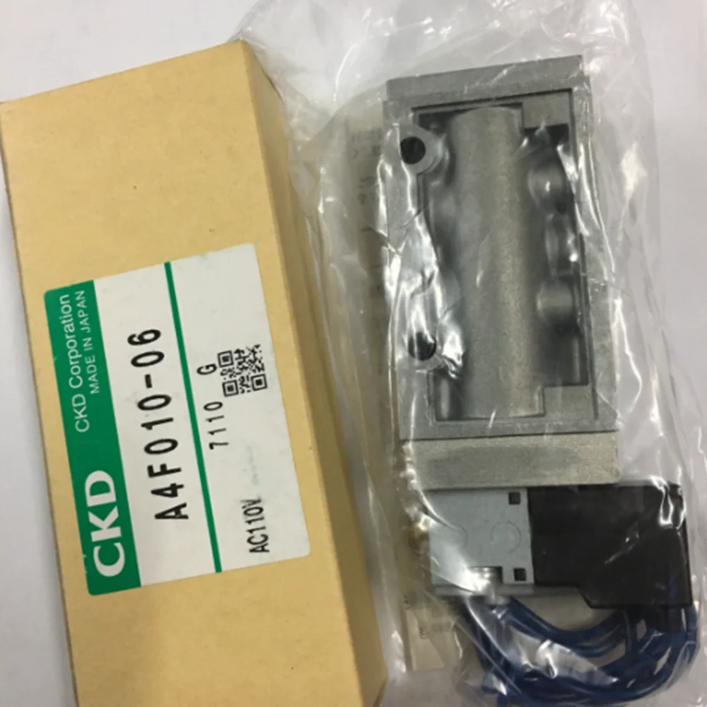 NEW CKD A4F010-06 Solenoid Valve 
NEW CKD A4F010-06 Solenoid Valve