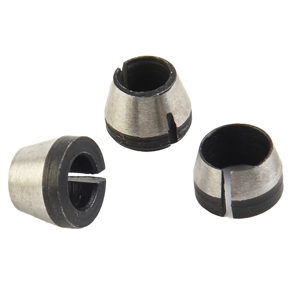 3pcs 6mm 6.35mm 8mm Collet Chuck For Engraving Trimming Machine Electric Router Woodworking Tools Ferramentas Herramientas
3pcs 6mm 6.35mm 8mm Collet Chuck For Engraving Trimming Machine Electric Router Woodworking Tools Ferramentas Herramientas