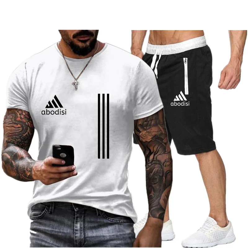 2022 Brand New Design Summer Mens Sportswear Sets Short Sleeve T-shirt And Shorts Men Casual Sportswear S-XXL Two Pieces
2022 Brand New Design Summer Mens Sportswear Sets Short Sleeve T-shirt And Shorts Men Casual Sportswear S-XXL Two Pieces