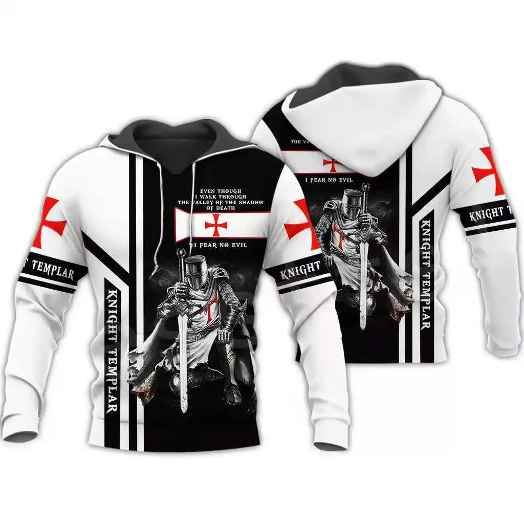 2021 Newest Knights Templar 3D Printed Hoodies Men Fashion hoodie Casual Daily Sweatshirts Personality Pullover black jacket
2021 Newest Knights Templar 3D Printed Hoodies Men Fashion hoodie Casual Daily Sweatshirts Personality Pullover black jacket