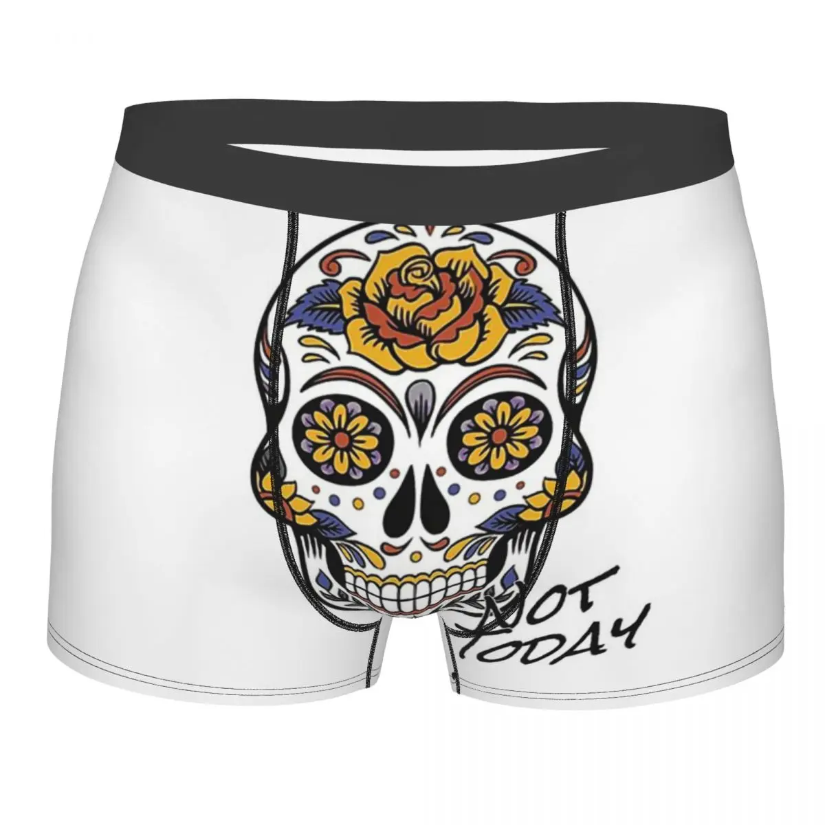 Day Of The Dead Skull Bones Skeleton Souls Underpants Cotton Panties Men's Underwear Print Shorts Boxer Briefs
Day Of The Dead Skull Bones Skeleton Souls Underpants Cotton Panties Men's Underwear Print Shorts Boxer Briefs