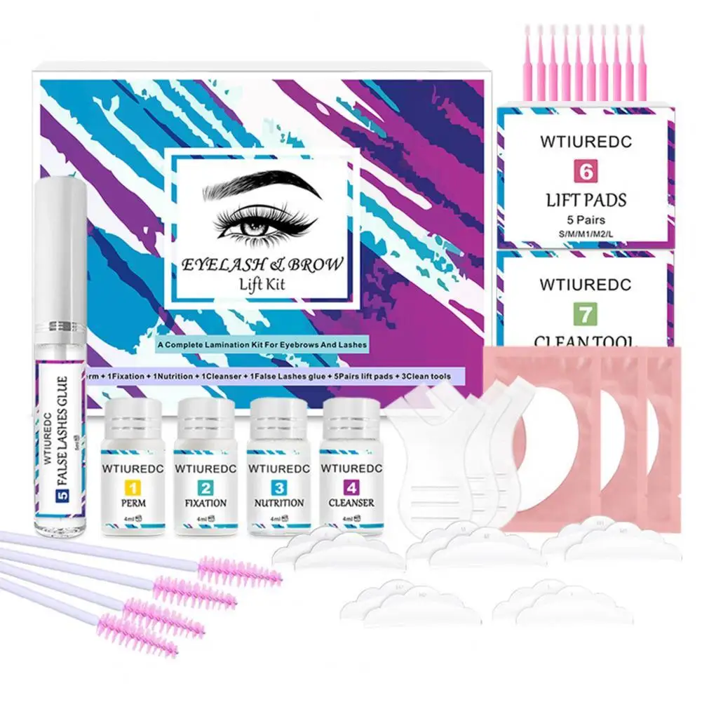 1Box Eyelash Eyebrow Set Practical Eyelash Brow Lift Kit Professional Natural Effect Eyelash Extension Glue
1Box Eyelash Eyebrow Set Practical Eyelash Brow Lift Kit Professional Natural Effect Eyelash Extension Glue