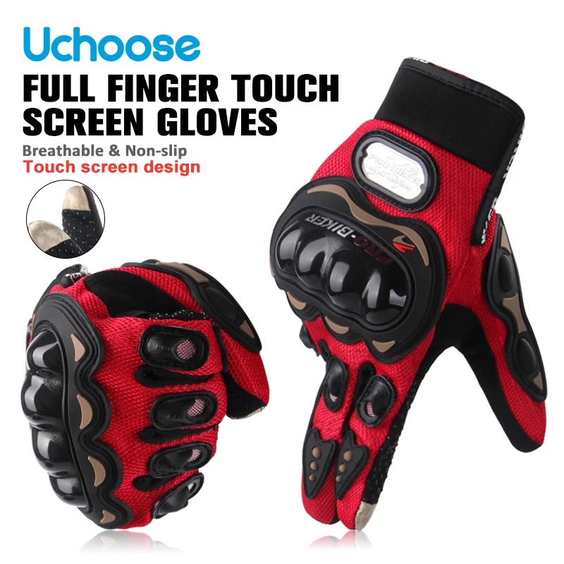 Touch Screen Motocross Cycling Riding Bike Sports Mountain Bicycle Racing Motorcycle Full Finger Gloves Safe Reliable Handsome
Touch Screen Motocross Cycling Riding Bike Sports Mountain Bicycle Racing Motorcycle Full Finger Gloves Safe Reliable Handsome