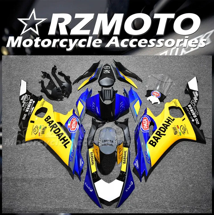 Новый комплект обтекателей для мотоцикла из АБС-пластика, подходит для YAMAHA YZF-R6 2017 2018 2019 2020 R6 17 18 19 20 21, комплект обтекателей синего и желтого ц...
Новый комплект обтекателей для мотоцикла из АБС-пластика, подходит для YAMAHA YZF-R6 2017 2018 2019 2020 R6 17 18 19 20 21, комплект обтекателей синего и желтого ц...