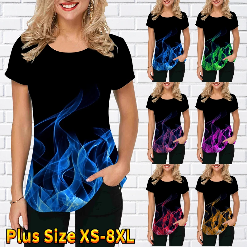 New Print Casual Summer T Clothes T Shirts Short Sleeve Clothes Ladies Ladies Print Fashion Women Graphic T Shirts XS-8XL
New Print Casual Summer T Clothes T Shirts Short Sleeve Clothes Ladies Ladies Print Fashion Women Graphic T Shirts XS-8XL