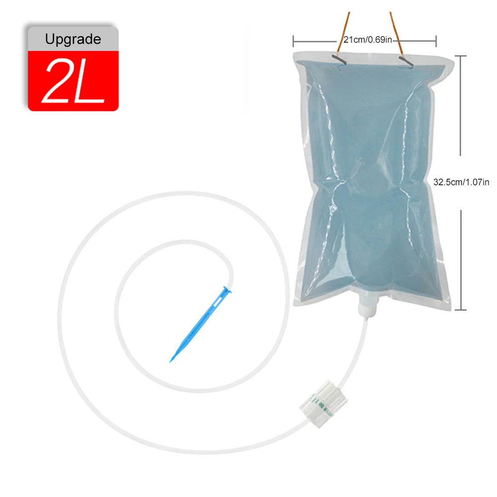 Automatic Plant Watering Drip Bag Self Watering Device Irrigation Drippers Adjustable Speed Plant Flower Waterer For Home 1/2/3L
Automatic Plant Watering Drip Bag Self Watering Device Irrigation Drippers Adjustable Speed Plant Flower Waterer For Home 1/2/3L
