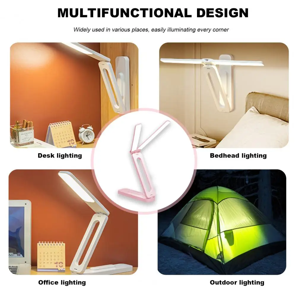 Reading Lamp Easy to Carry Double Lamp Head Touch Control Eye Caring Reading Desk Light Dorm Accessory
Reading Lamp Easy to Carry Double Lamp Head Touch Control Eye Caring Reading Desk Light Dorm Accessory