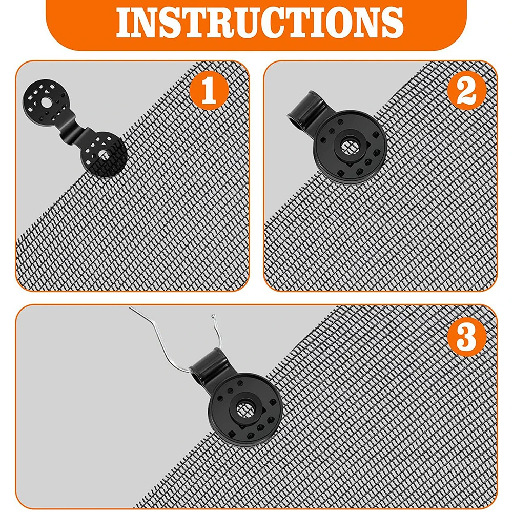 Brand New Cloth Plastic Clip Plastic Clips 100pcs Close 2.4*1.57inch Expand 4.33inch For Blackout Fabrics With Mesh
Brand New Cloth Plastic Clip Plastic Clips 100pcs Close 2.4*1.57inch Expand 4.33inch For Blackout Fabrics With Mesh