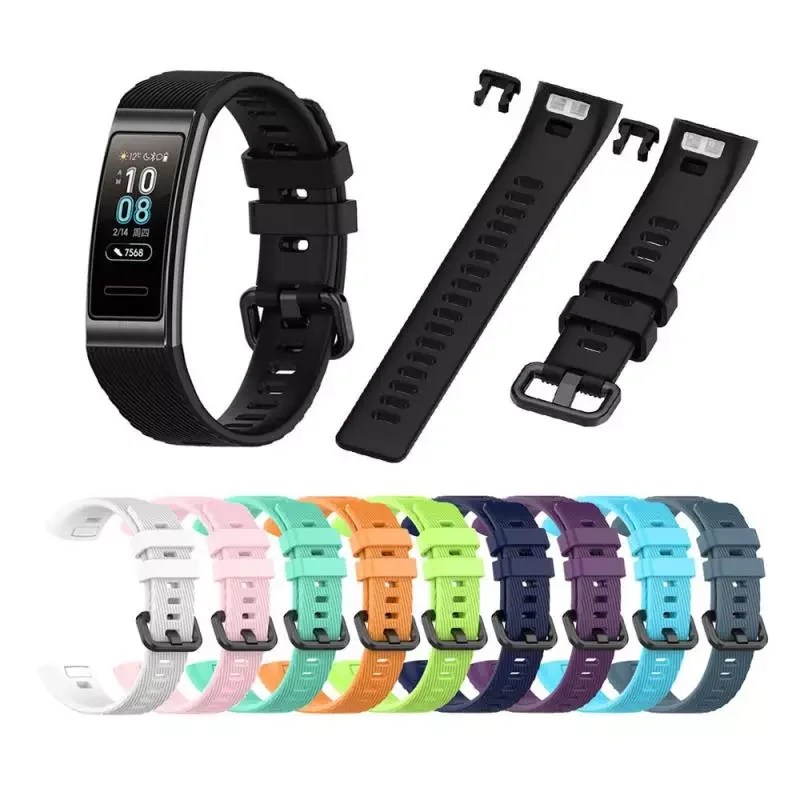 Ремешок для часов Huawei Band 3/ Band 3 Pro/ Band 4 Pro, сменный мягкий силиконовый браслет для Huawei Band 4 Pro
Ремешок для часов Huawei Band 3/ Band 3 Pro/ Band 4 Pro, сменный мягкий силиконовый браслет для Huawei Band 4 Pro