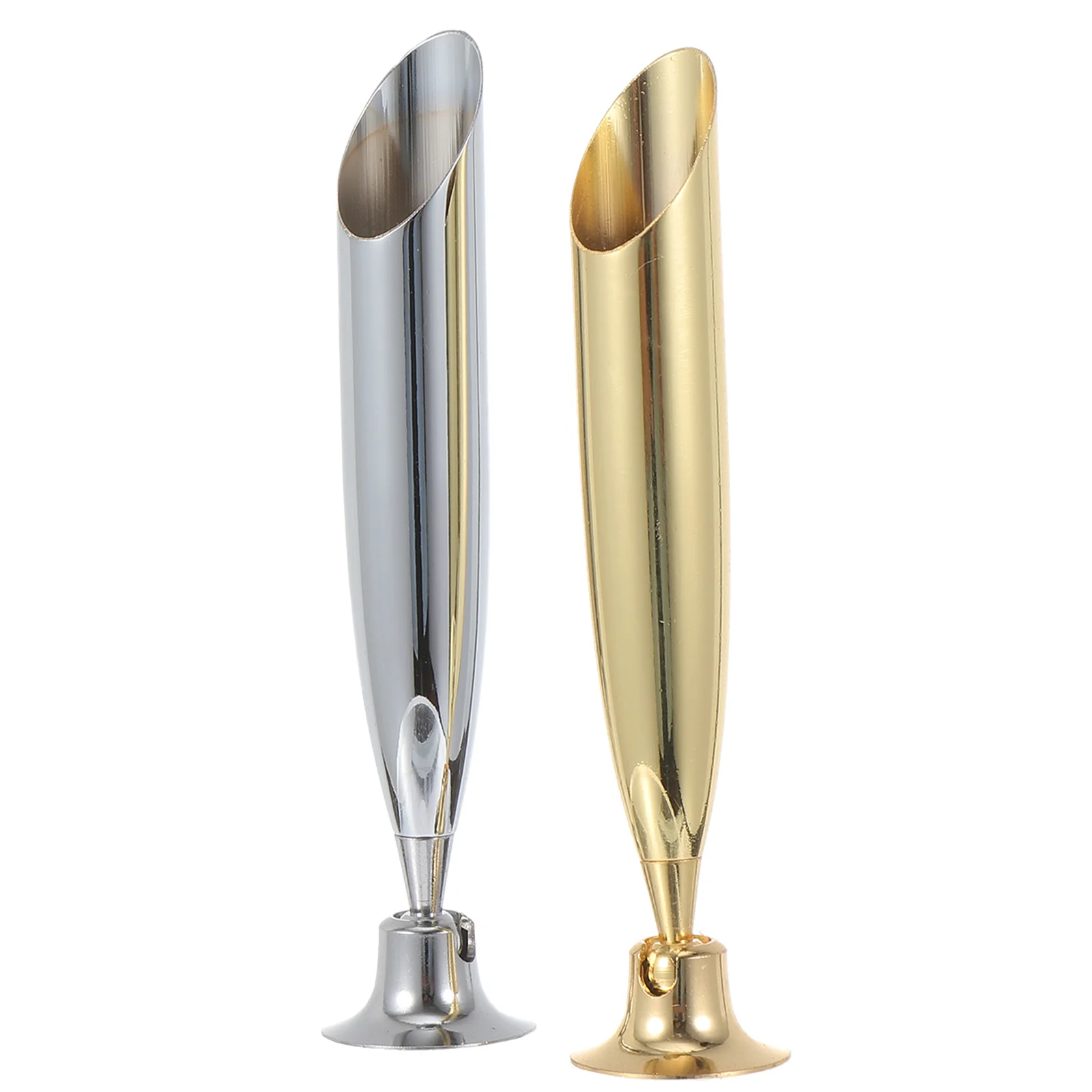 2pcs Metal Desk Pen Holder, Quill- pen Holder, Desk Pen Funnel Base, Desktop Stand Holder for Home Office Hotel
2pcs Metal Desk Pen Holder, Quill- pen Holder, Desk Pen Funnel Base, Desktop Stand Holder for Home Office Hotel