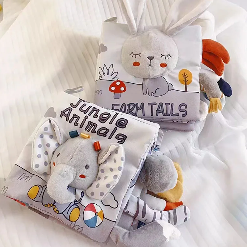 Soft Baby Books 3D Touch Feel High Contrast Cloth Book Sensory Early Learning Stroller Toys for Infant Toddler Gifts 0-12 Months
Soft Baby Books 3D Touch Feel High Contrast Cloth Book Sensory Early Learning Stroller Toys for Infant Toddler Gifts 0-12 Months