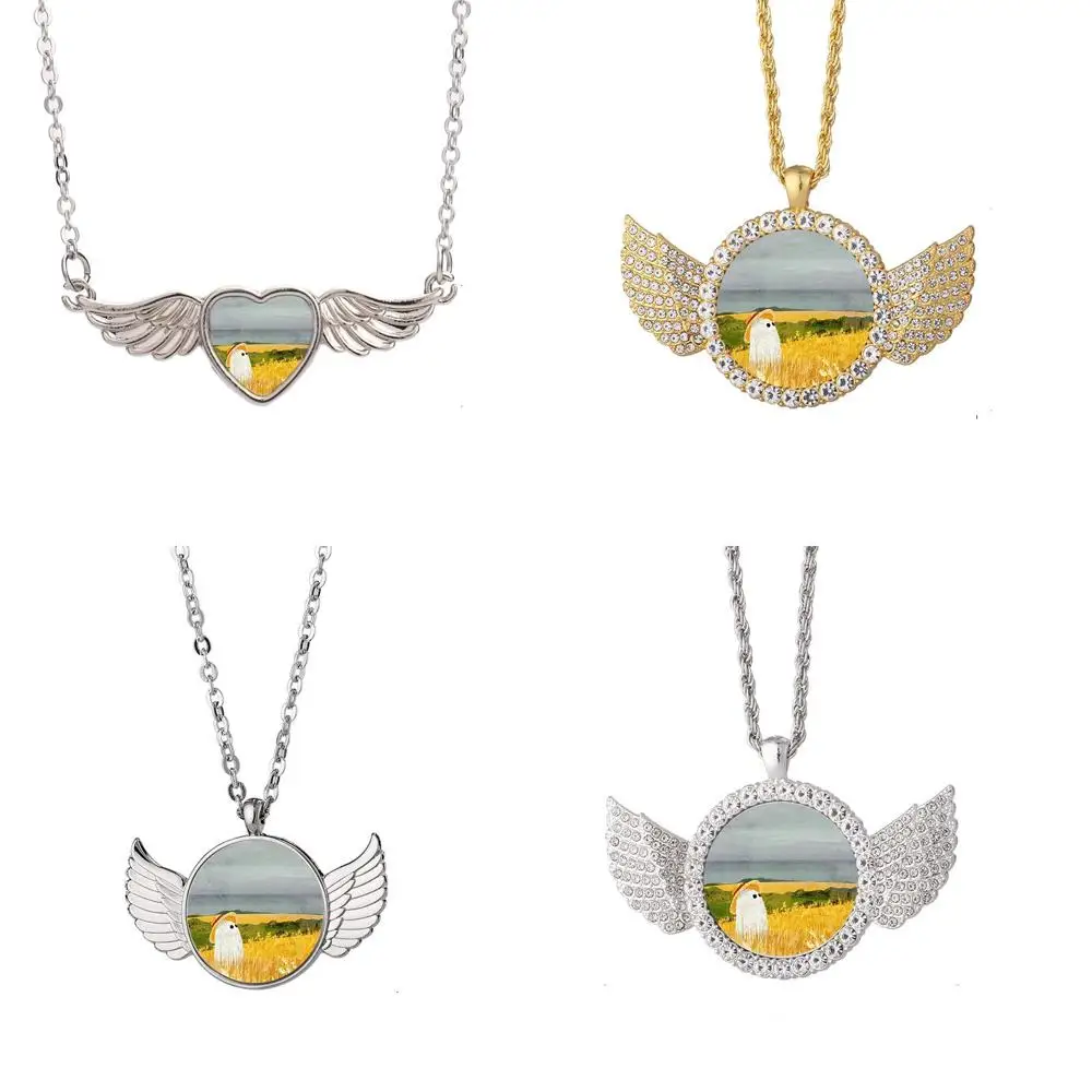 There'S A Ghost In The Wheat Field Again Htd Angel Wing Necklace Beautiful Pendant Fashion Jewelry
There'S A Ghost In The Wheat Field Again Htd Angel Wing Necklace Beautiful Pendant Fashion Jewelry