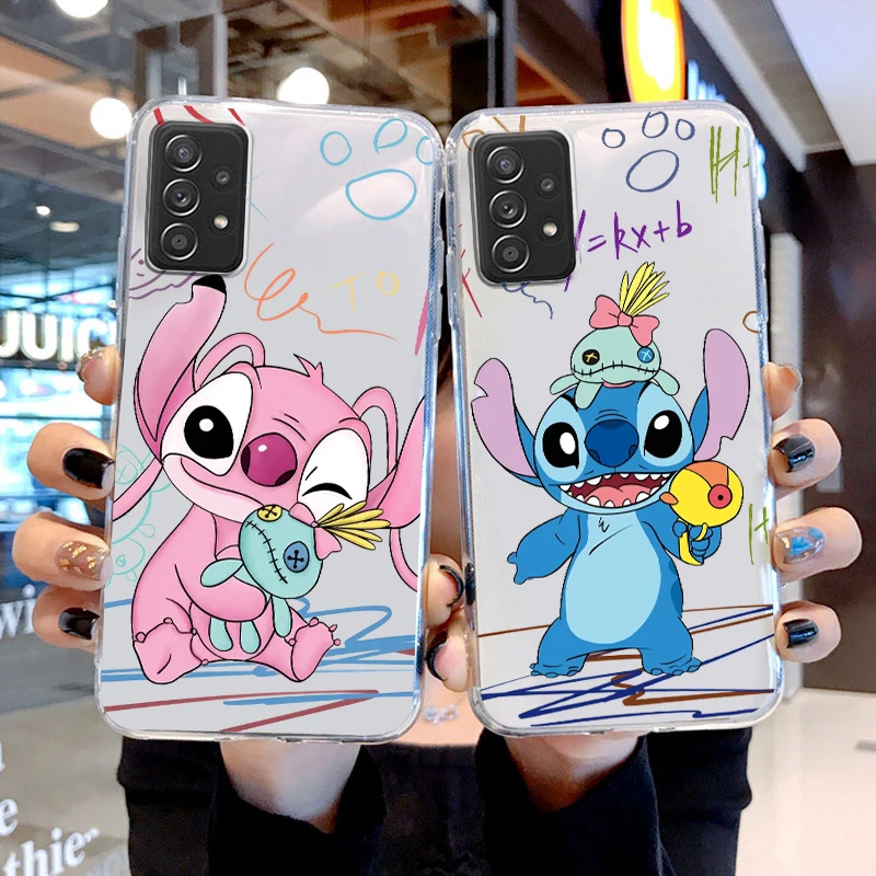 Stitch Lilo Angel Ohana For Samsung Galaxy A04 A04E A42 A12 A02S A91 A81 A71 A51 A41 A31 A21 Soft Transparent Phone Case Fundas
Stitch Lilo Angel Ohana For Samsung Galaxy A04 A04E A42 A12 A02S A91 A81 A71 A51 A41 A31 A21 Soft Transparent Phone Case Fundas