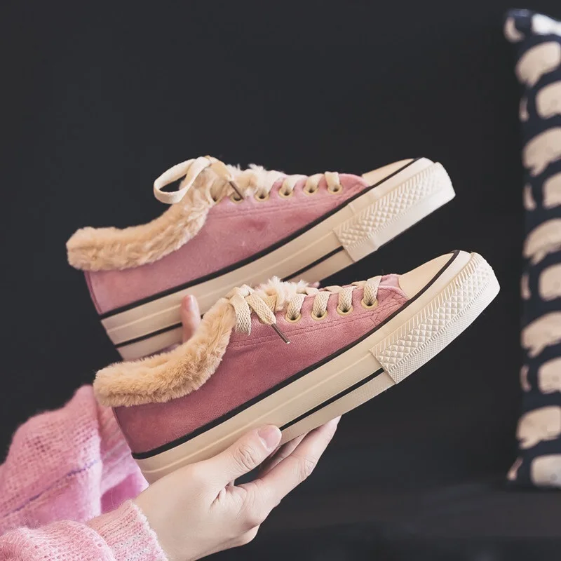 New Winter Plus Velvet Cotton Shoes Female Student Fashion Canvas Korean Version Of The Two Cotton Shoes Flat Warm Board Shoes
New Winter Plus Velvet Cotton Shoes Female Student Fashion Canvas Korean Version Of The Two Cotton Shoes Flat Warm Board Shoes