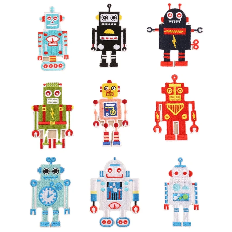 50pcs/lot Luxury Anime Fun Embroidery Patch Cute Robot Machine Game Shirt Bag Kids Toy Clothing Decoration Craft DIY Applique
50pcs/lot Luxury Anime Fun Embroidery Patch Cute Robot Machine Game Shirt Bag Kids Toy Clothing Decoration Craft DIY Applique
