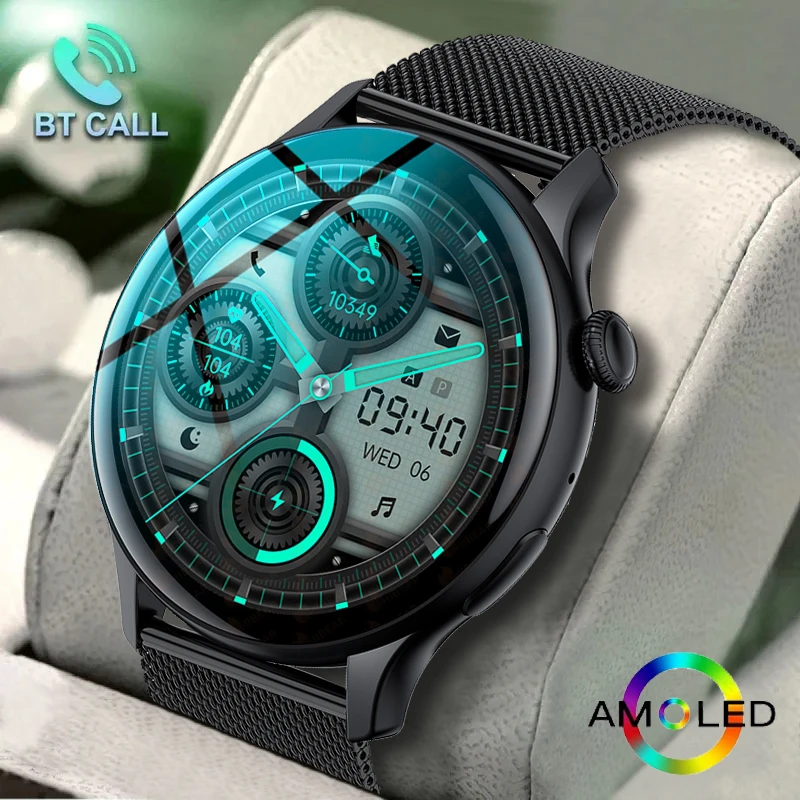 Водонепроницаемые спортивные Смарт-часы AMOLED, 1,43 дюйма, IP68, для мужчин и женщин, экран всегда отображается, NFC, Bluetooth, звонки, модные женские Смарт-часы
Водонепроницаемые спортивные Смарт-часы AMOLED, 1,43 дюйма, IP68, для мужчин и женщин, экран всегда отображается, NFC, Bluetooth, звонки, модные женские Смарт-часы