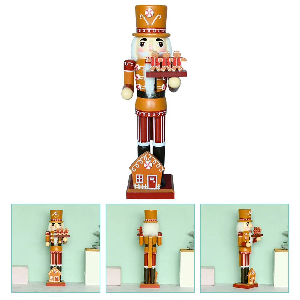 Nutcracker Christmas Wooden Figure Gingerbread Puppet Man Figurine Decoration Nutcrackersornament Statue Traditional Soldier
Nutcracker Christmas Wooden Figure Gingerbread Puppet Man Figurine Decoration Nutcrackersornament Statue Traditional Soldier