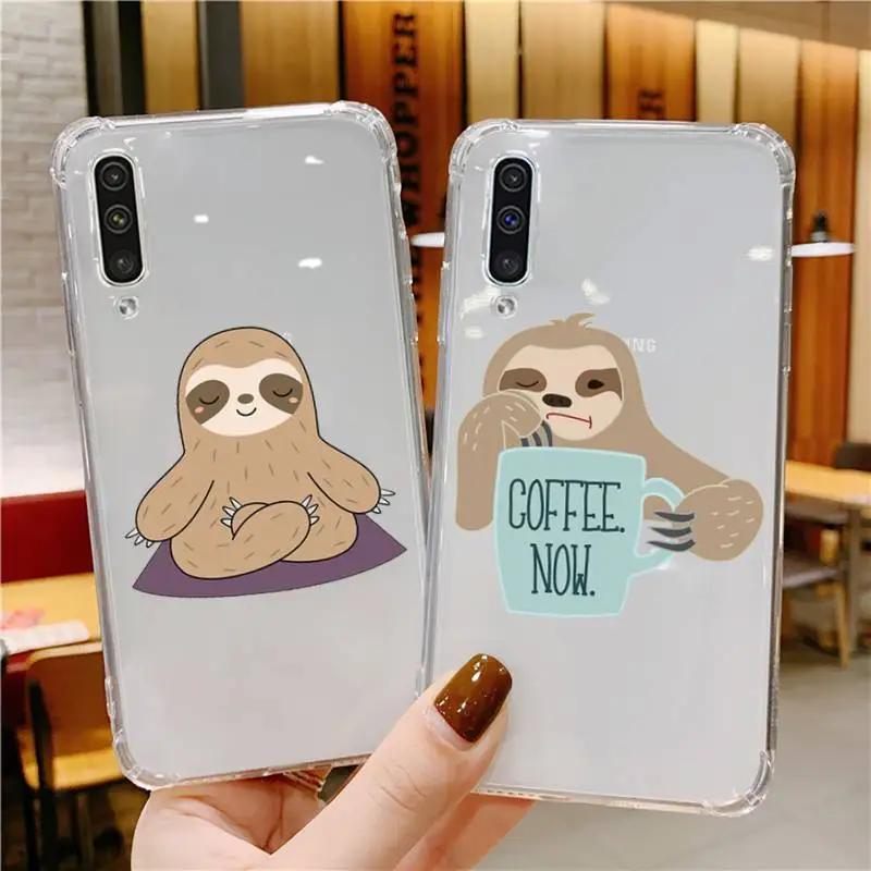 Cute Sloth cartoon Phone Case Transparent For Samsung Galaxy A S 52 21 20 51 71 12 10 50 40 10 70 fe ultra plus
Cute Sloth cartoon Phone Case Transparent For Samsung Galaxy A S 52 21 20 51 71 12 10 50 40 10 70 fe ultra plus