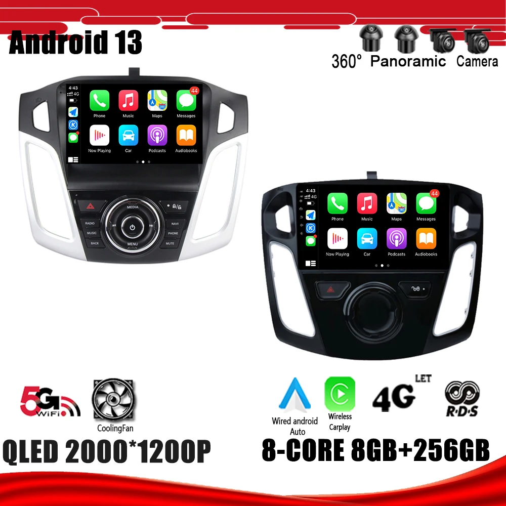 Android 13 навигация GPS DSP Carplay WIFI для Ford Focus 3 2011 - 2019 автомобильный радиоприемник мультимедийный плеер
Android 13 навигация GPS DSP Carplay WIFI для Ford Focus 3 2011 - 2019 автомобильный радиоприемник мультимедийный плеер