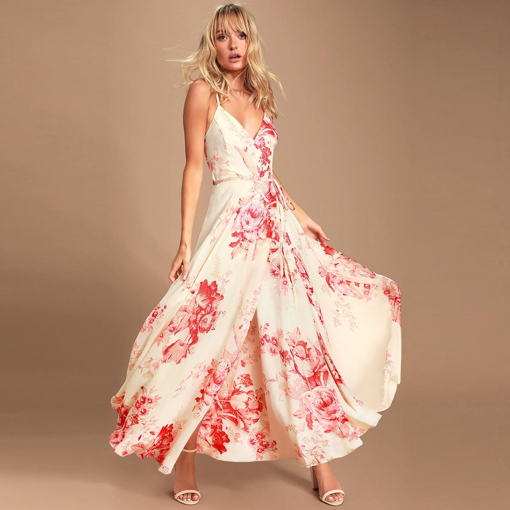 5 Colors Womens Sexy Spaghetti Strap Deep V Neck Floral Boho Backless Beach Party Long Maxi Dress
5 Colors Womens Sexy Spaghetti Strap Deep V Neck Floral Boho Backless Beach Party Long Maxi Dress