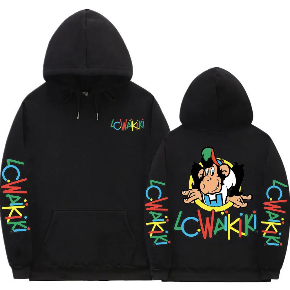 Hot Sale Man Hoodie Funny Monkey Graphic Sweatshirt Lc Waikiki Monkey Double Sided Print Hoodies Men Women Brand Clothes Coat
Hot Sale Man Hoodie Funny Monkey Graphic Sweatshirt Lc Waikiki Monkey Double Sided Print Hoodies Men Women Brand Clothes Coat