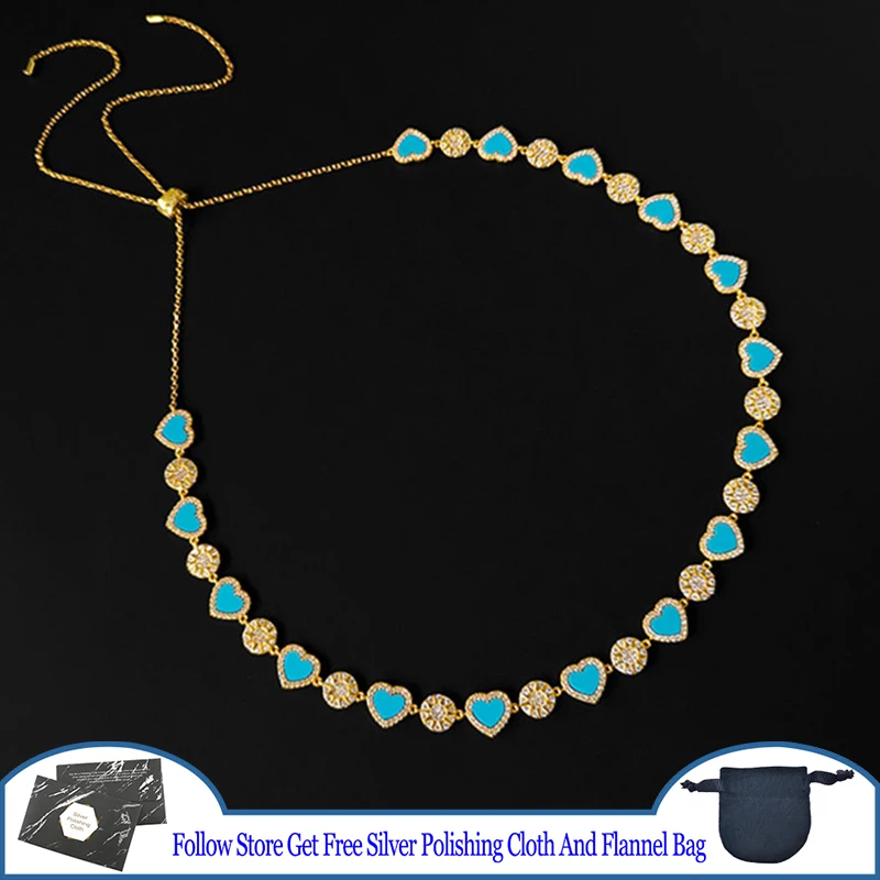 Blue Love Enamel Golden Sun Necklace S925 Sterling Silver Adjustable Fresh Luxury Romance Women Girlfriend Holiday Jewelry Gift
Blue Love Enamel Golden Sun Necklace S925 Sterling Silver Adjustable Fresh Luxury Romance Women Girlfriend Holiday Jewelry Gift