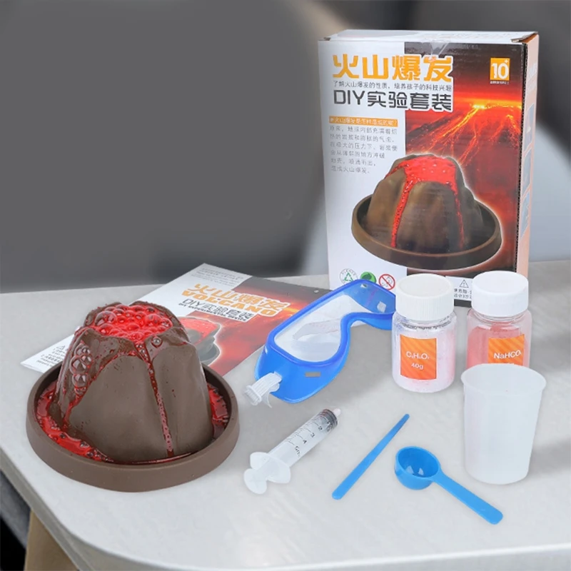 Volcano Science Kit Educational Science Kit Kids' Art & Craft Supply Learing Toy New 2022
Volcano Science Kit Educational Science Kit Kids' Art & Craft Supply Learing Toy New 2022