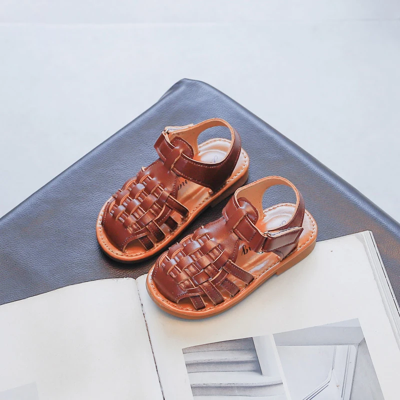 Baby Children Fashion Girls Solid Sandals Summer New Soft Beach Weave Non-Slip Princess Flat Kids Sandals
Baby Children Fashion Girls Solid Sandals Summer New Soft Beach Weave Non-Slip Princess Flat Kids Sandals