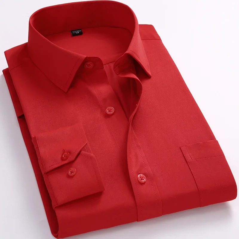 Mens Business Casual Long Sleeved Pocket Shirt Striped Male Social Men Dress Shirts 
Mens Business Casual Long Sleeved Pocket Shirt Striped Male Social Men Dress Shirts