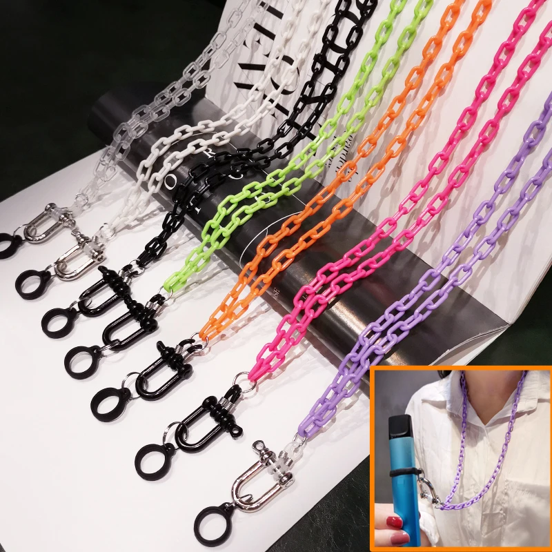 Necklace Chain Lanyard Strap for Relx infinity 4 Plastic Rope for Smoking Tube Camera GoPro Lock Chain String Holders
Necklace Chain Lanyard Strap for Relx infinity 4 Plastic Rope for Smoking Tube Camera GoPro Lock Chain String Holders