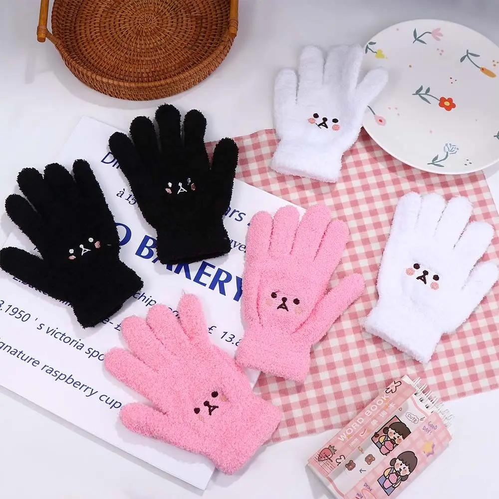 Autumn And Winter Plus Velvet Knitted Gloves Smile Full finger Gloves Female Gloves Wool Mittens Touch Screen Gloves
Autumn And Winter Plus Velvet Knitted Gloves Smile Full finger Gloves Female Gloves Wool Mittens Touch Screen Gloves