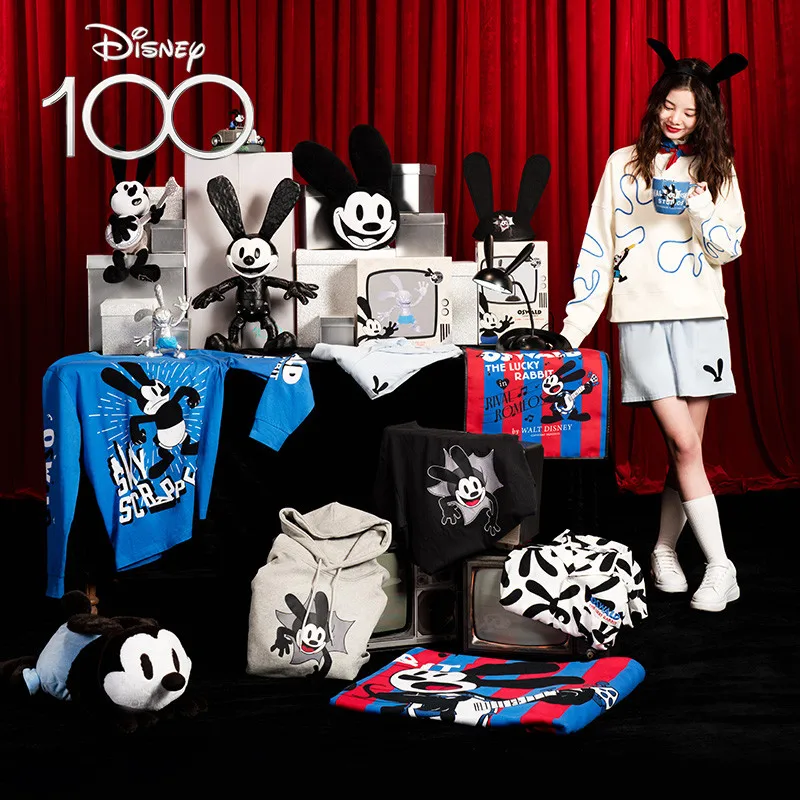 Плюшевая подушка для куклы Disney 100, кролик на удачу, серия Oswald, декоративные игрушки, изысканный подарок, подарок на день рождения, подарок на день Святого Валентина
Плюшевая подушка для куклы Disney 100, кролик на удачу, серия Oswald, декоративные игрушки, изысканный подарок, подарок на день рождения, подарок на день Святого Валентина