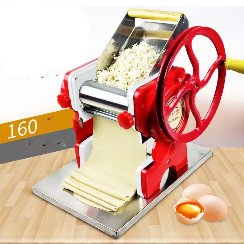 Household 160 Manual Noodles Machine Stainless Steel Pasta Machine Pasta Maker Machine Commercial Use 16cm Noodle Roller Width
Household 160 Manual Noodles Machine Stainless Steel Pasta Machine Pasta Maker Machine Commercial Use 16cm Noodle Roller Width