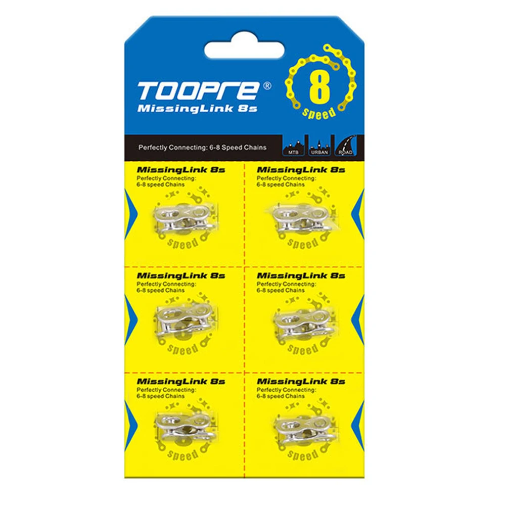 Bicycle Chain Buckles Link MTB Missing 6/7/8/9/10/11/12Speed Bike Chain Connector Replacement Sports For MTB Durable
Bicycle Chain Buckles Link MTB Missing 6/7/8/9/10/11/12Speed Bike Chain Connector Replacement Sports For MTB Durable